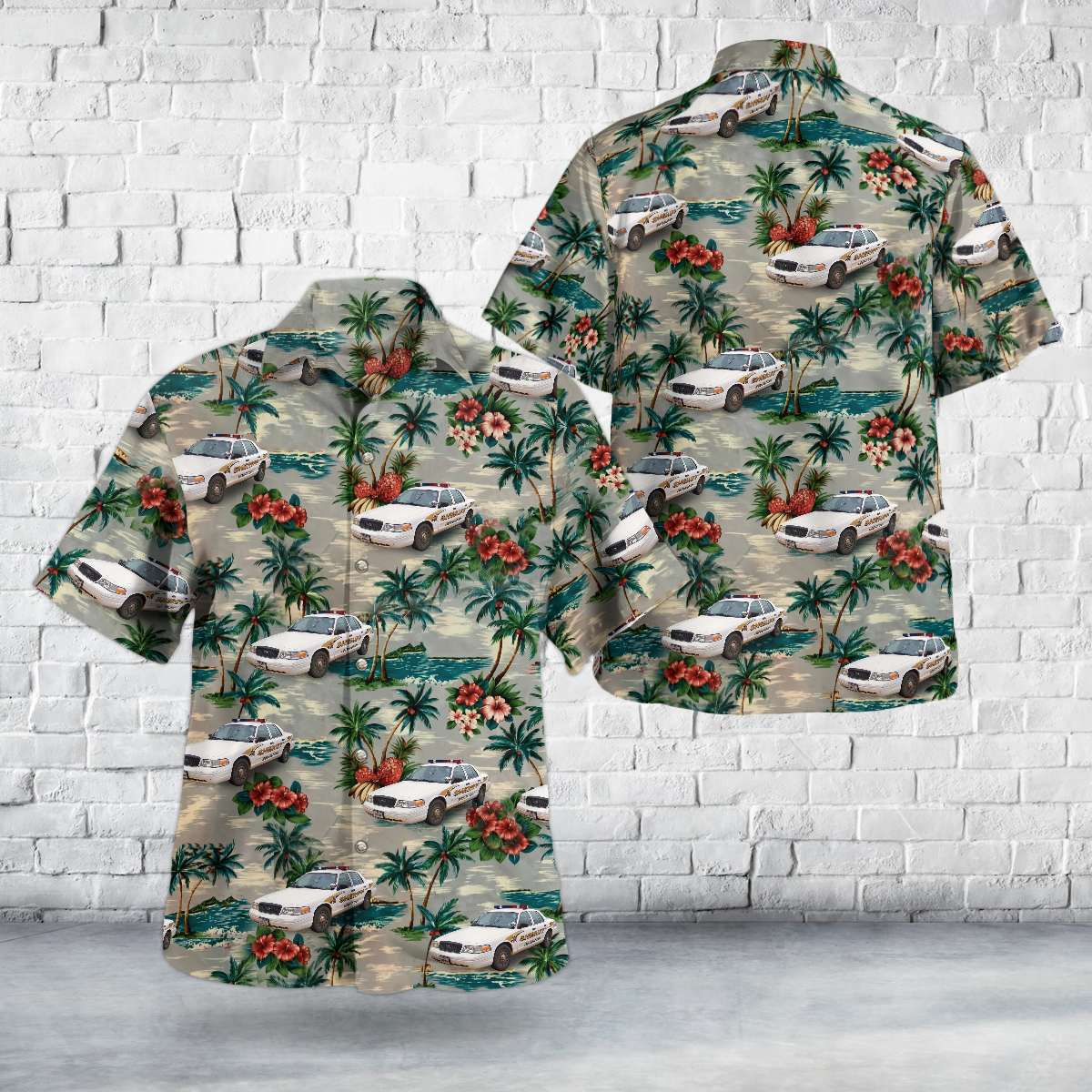 Palestine, Texas, Anderson County Sheriffs Office Hawaiian Shirt