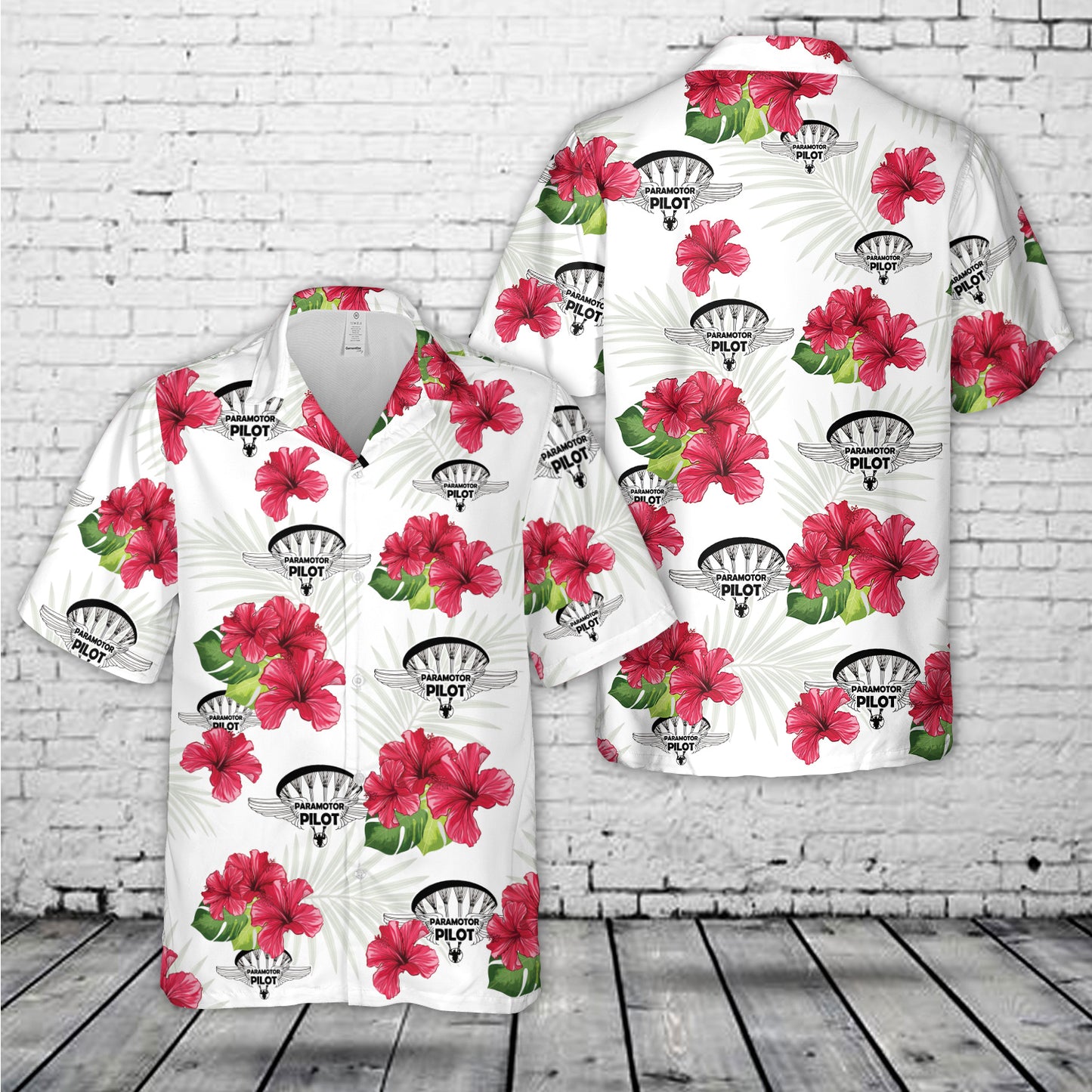 Paramotor Pilot Hawaiian Shirt
