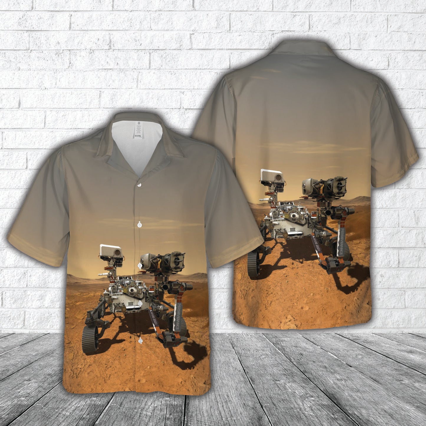 Perseverance Mars Rover Hawaiian Shirt
