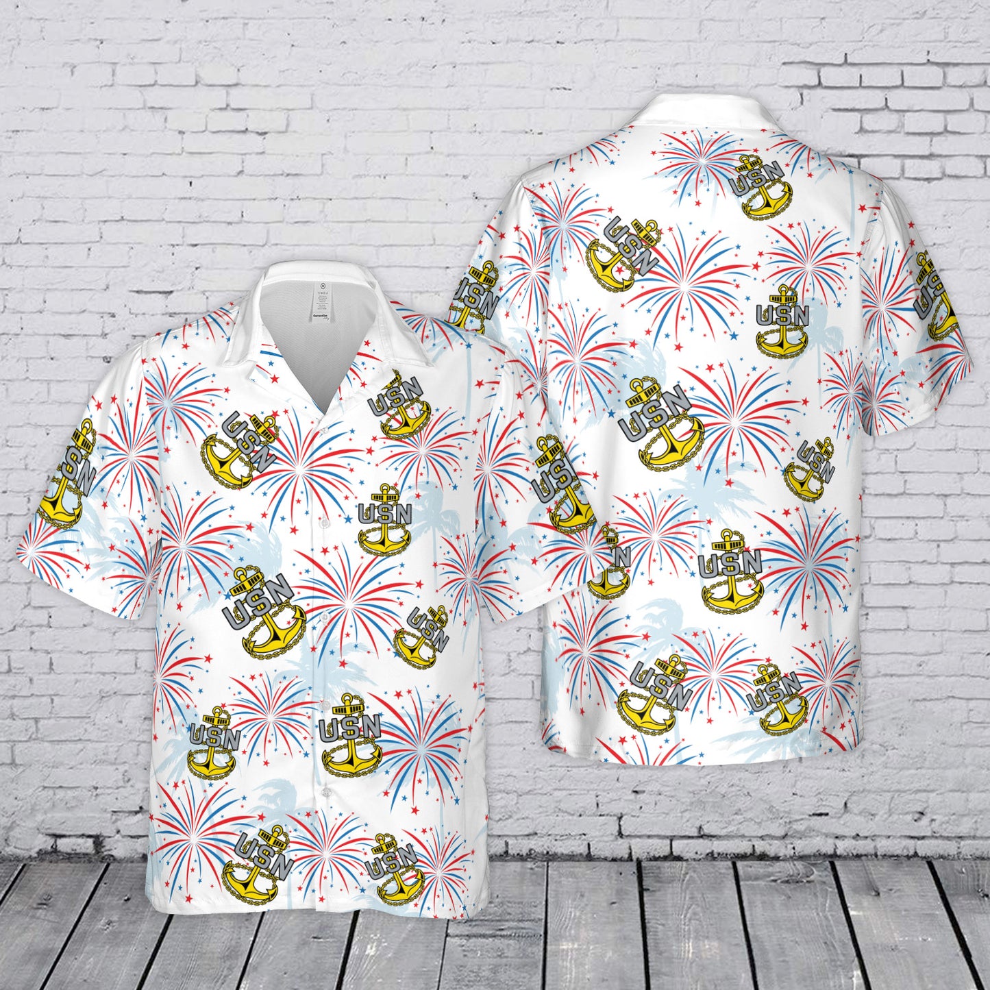 Petty Officer (CPO) 4th July 250th Anniversary 1776-2026 Hawaiian Shirt