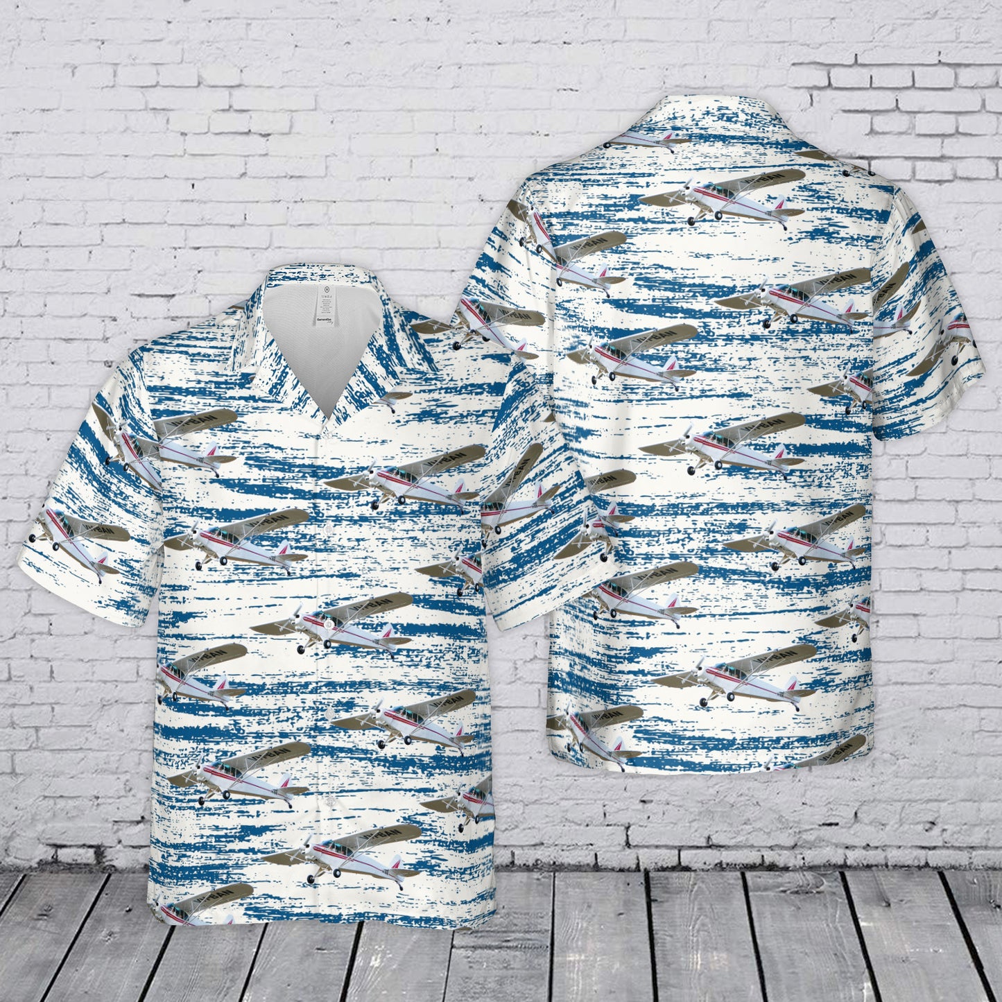 Piper PA-18 Super Cub Hawaiian Shirt