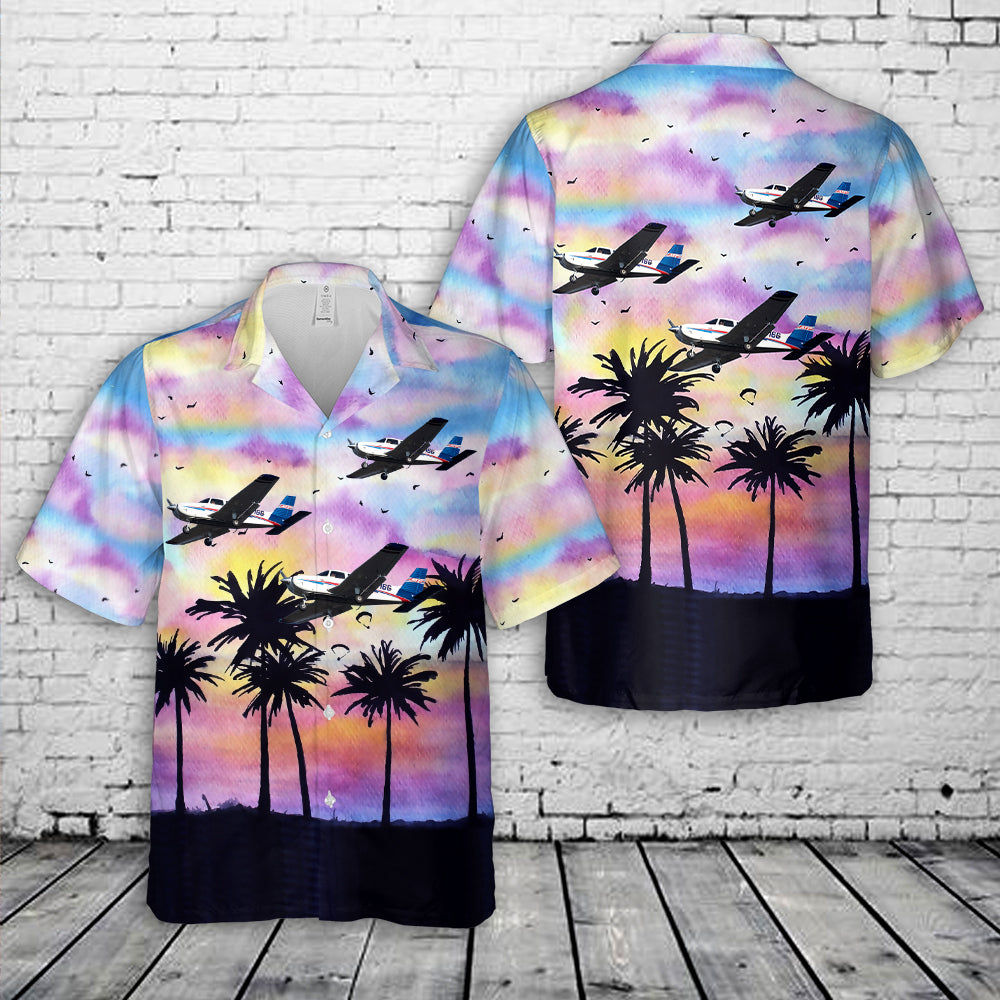 Piper PA-28-181 Archer TX Hawaiian Shirt
