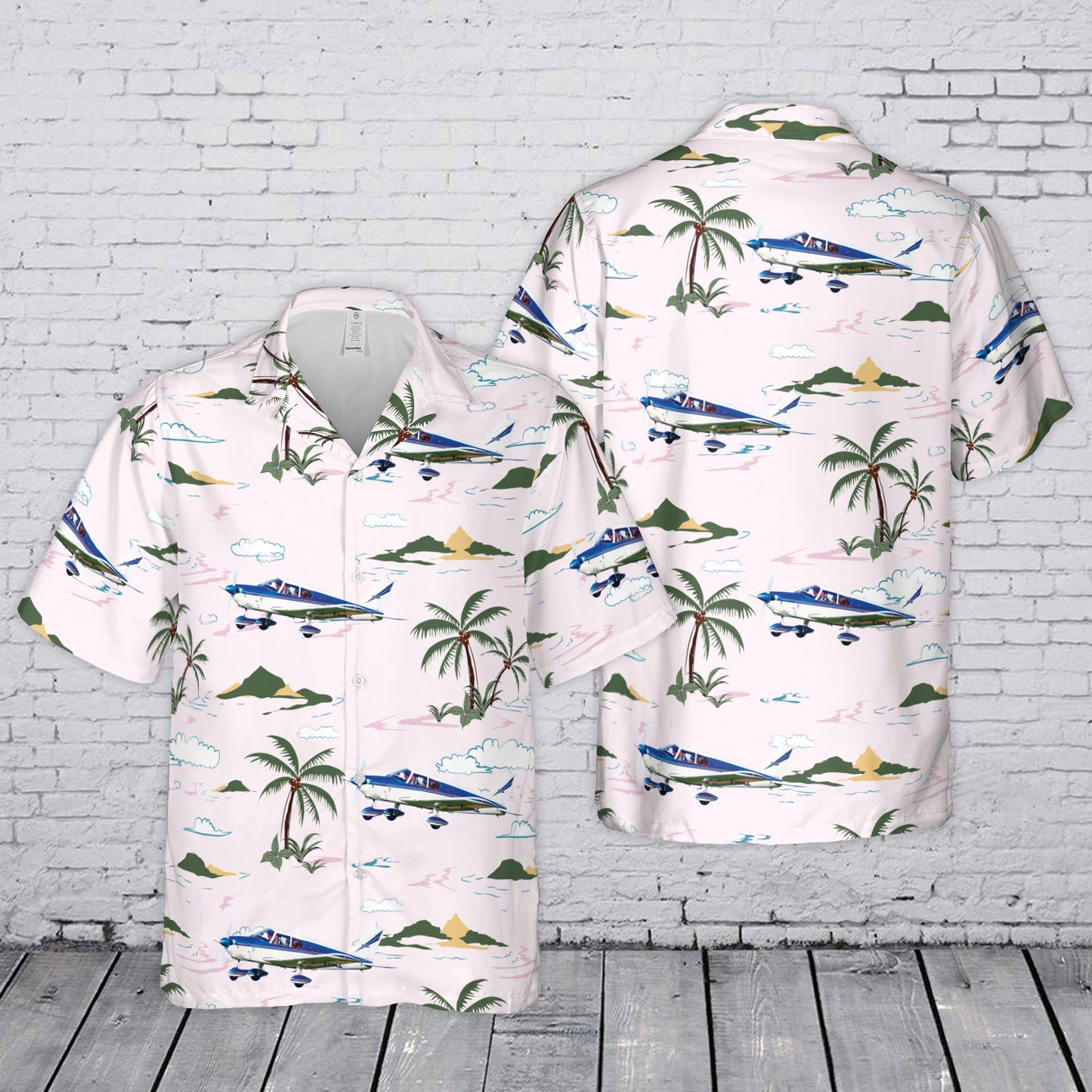 Piper PA-28 Cherokee Hawaiian Shirt