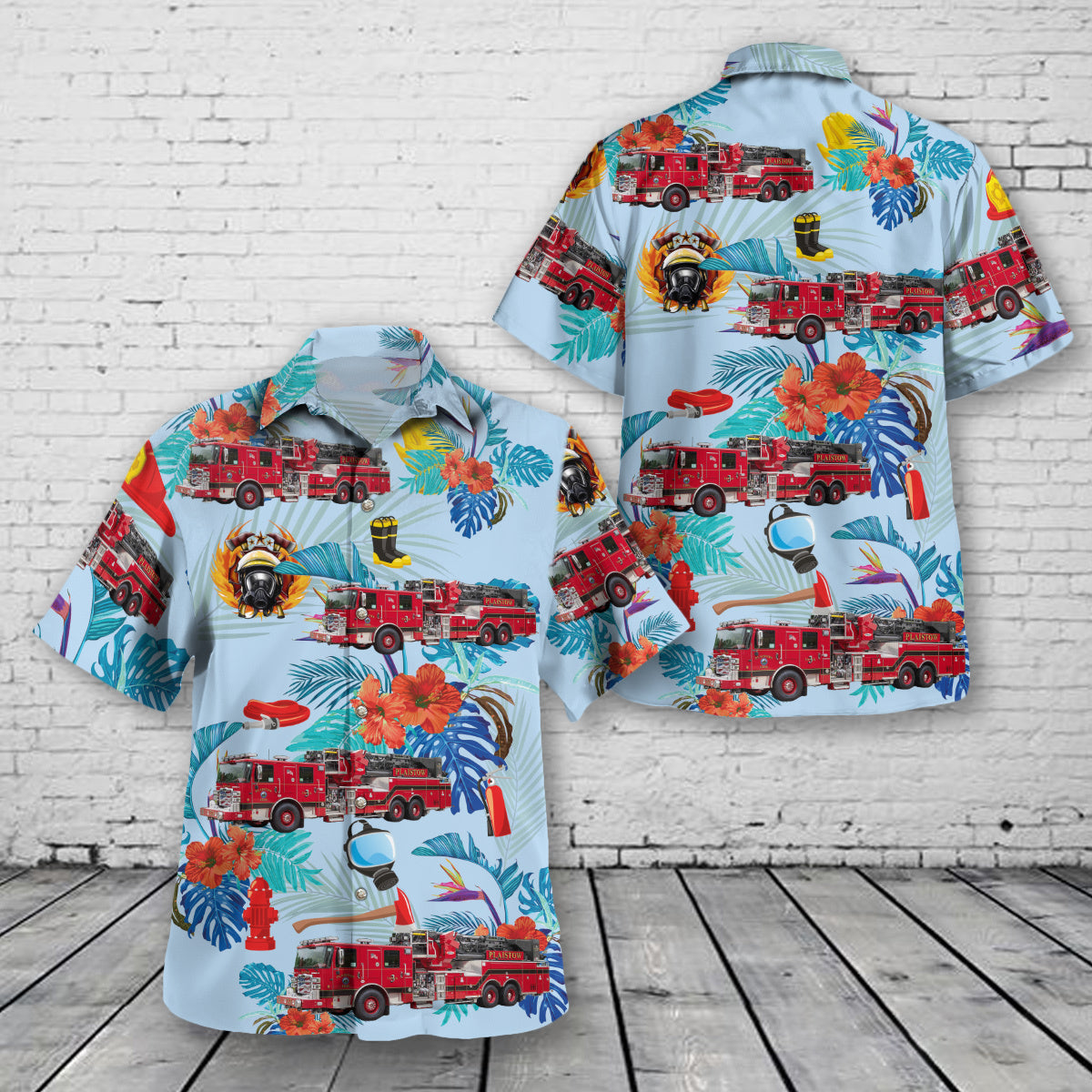 Plaistow, New Hampshire, Plaistow Fire Department Hawaiian Shirt