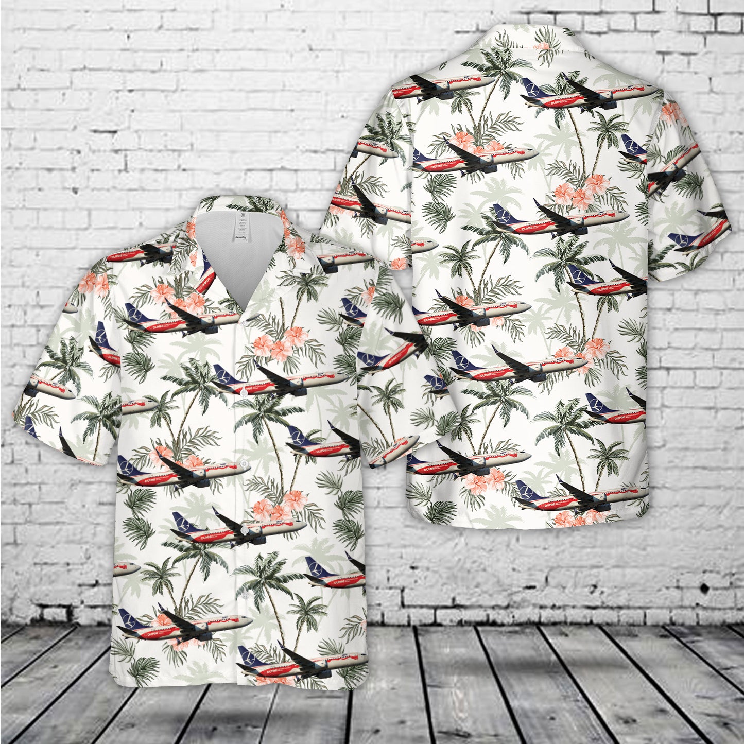 Polish Airlines Boeing 737-8 MAX Hawaiian Shirt