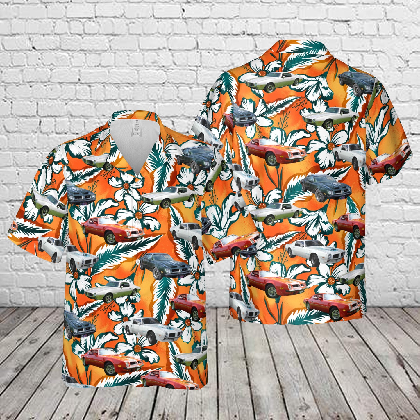 Pontiac Firebird Second generation (1970-1981) Hawaiian Shirt