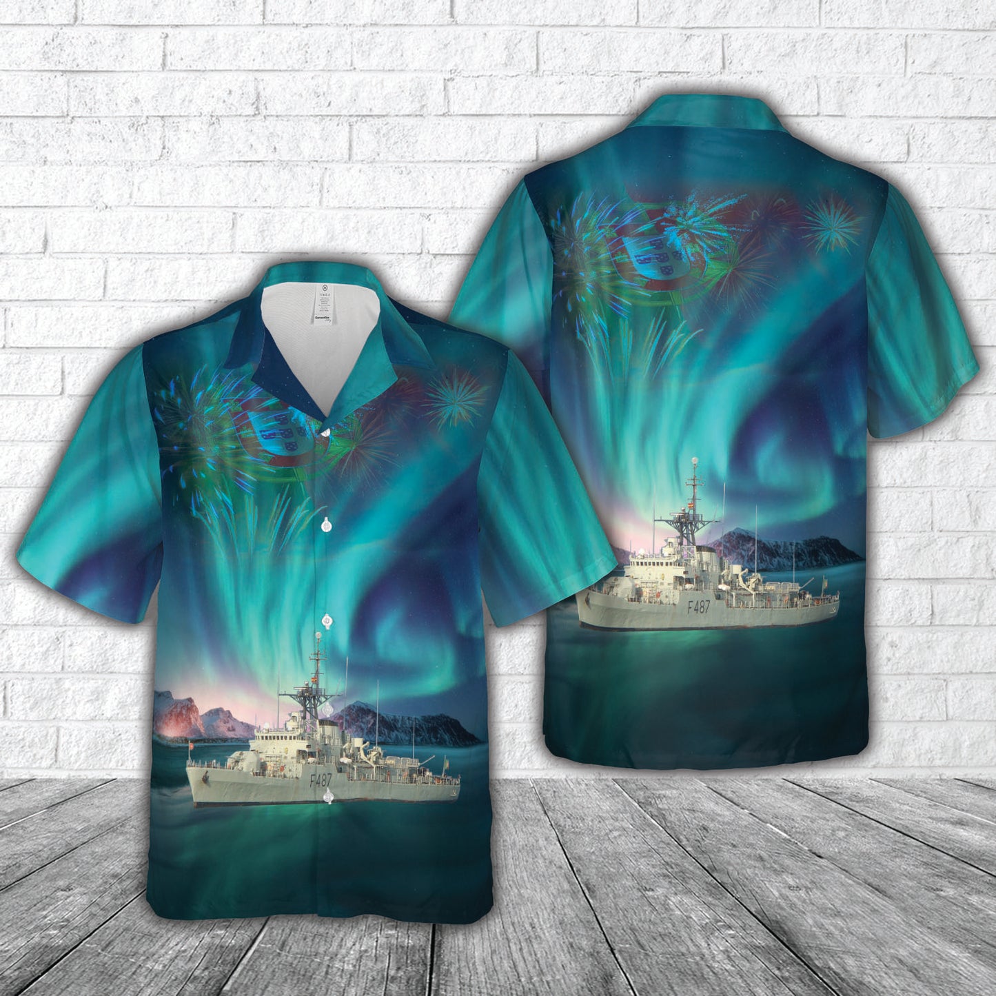 Portuguese Navy Baptista de Andrade class NRP João Roby (F487) Independence Day Hawaiian Shirt