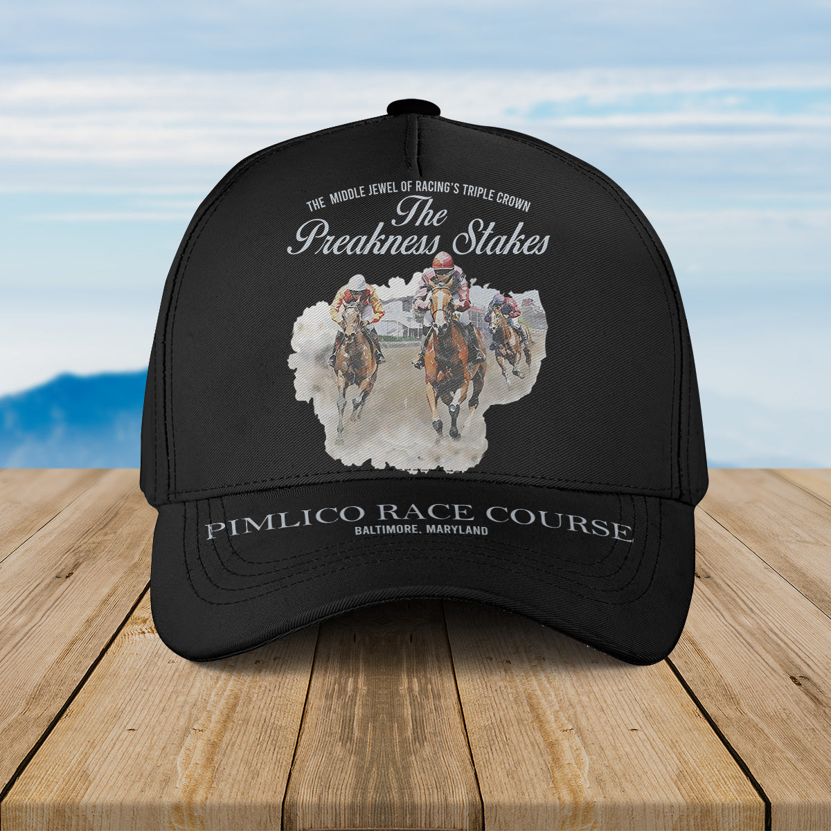Preakness Stakes Horse Racing Baseball Cap