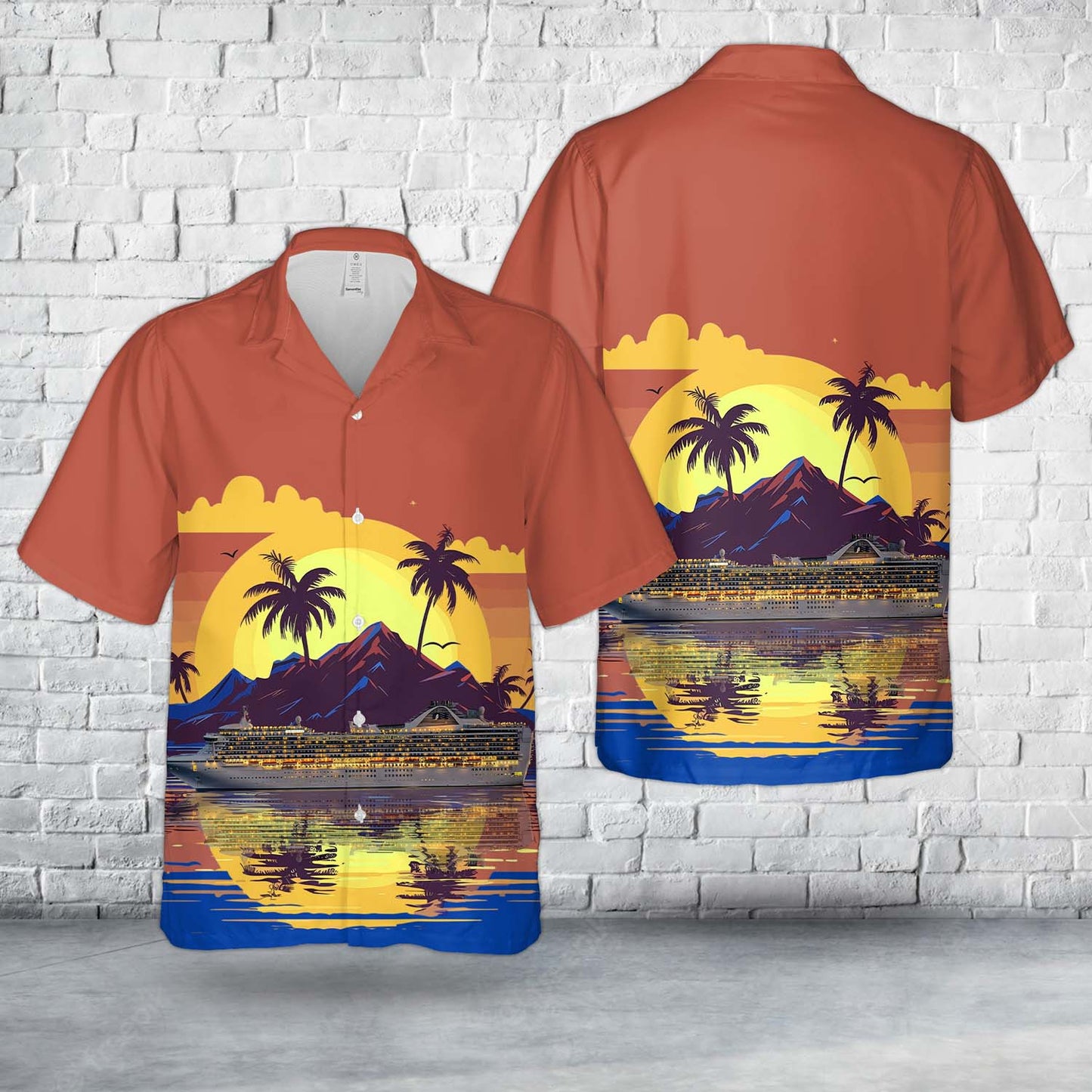 Princess Cruises Grand Princess Hawaiian Shirt