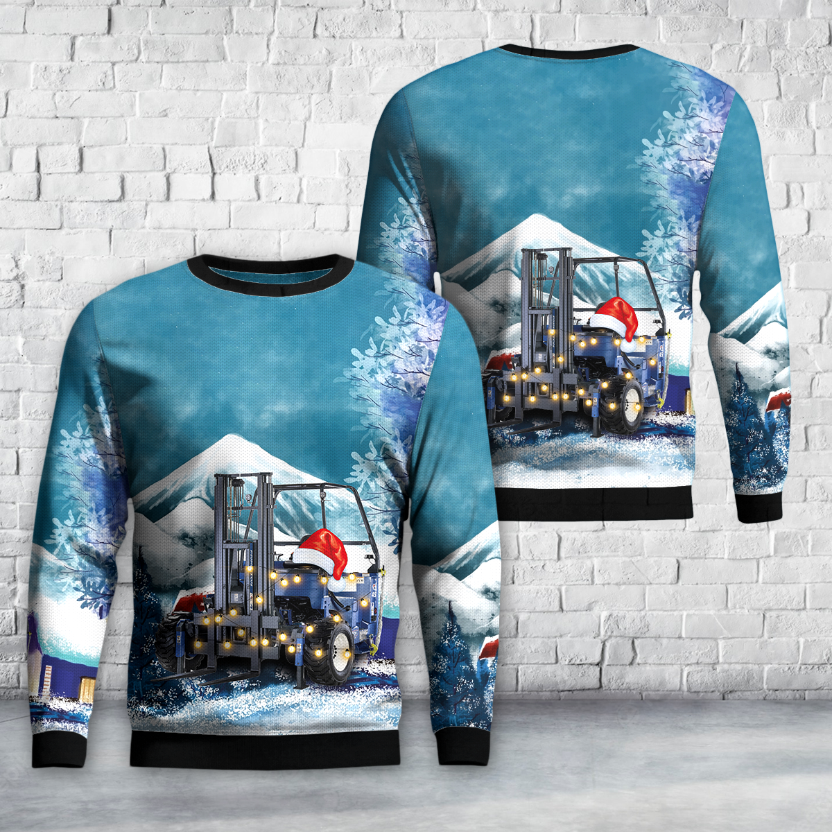 Princeton Piggy Back Ugly Christmas Sweater