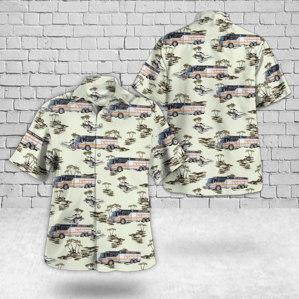 Princeton, New Jersey, Princeton First Aid & Rescue Squad Hawaiian Shirt