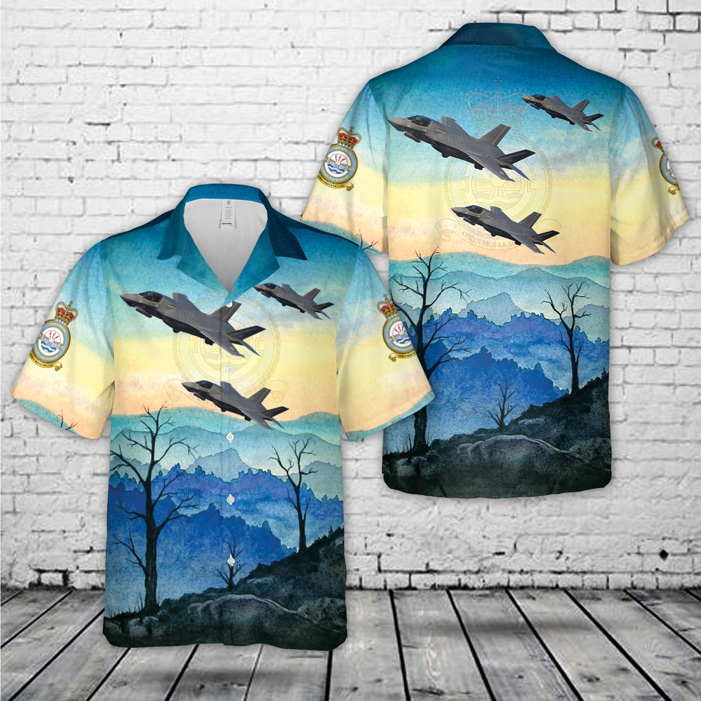 RAF No. 617 Squadron F-35B Lightning II Hawaiian Shirt