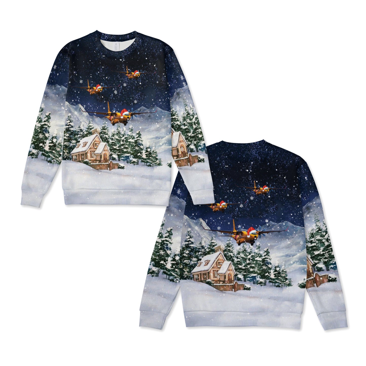 RCAF CC-295 Kingfisher Christmas Knitted Sweater