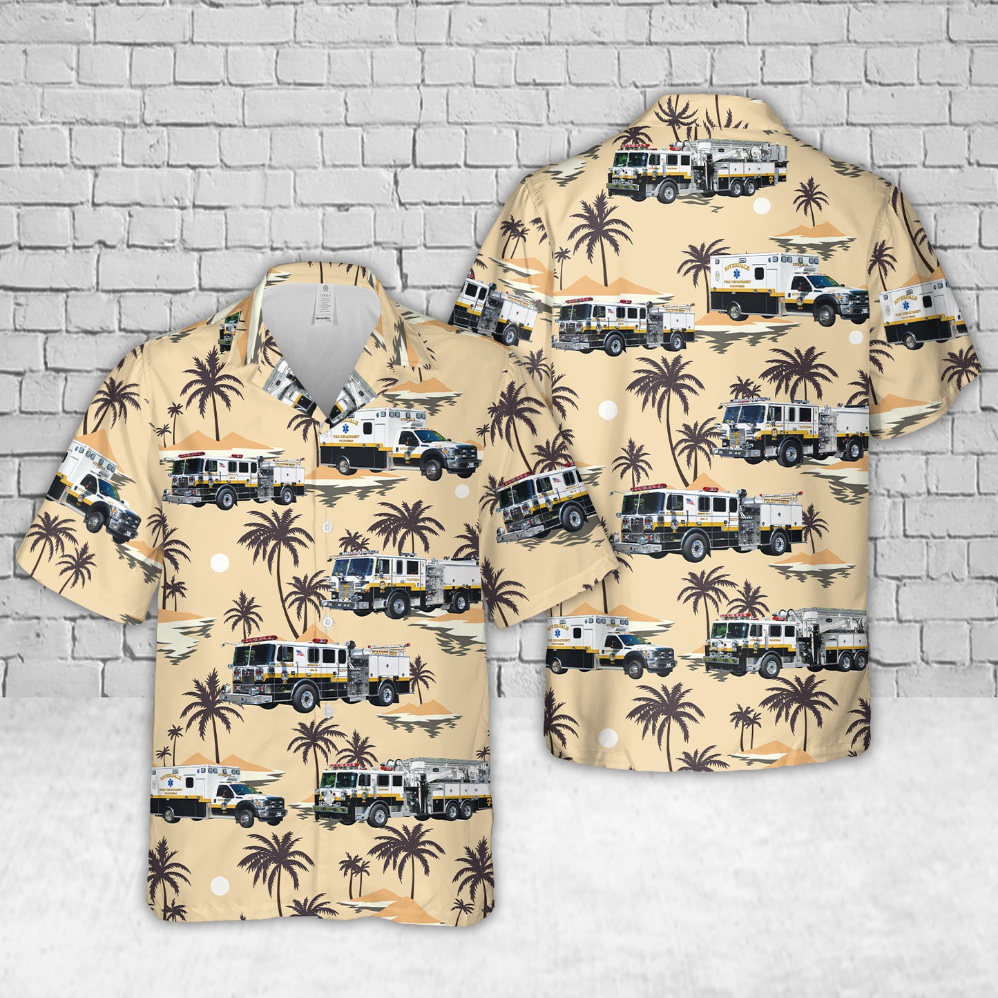 Riverdale Park, Maryland, Riverdale Volunteer Fire Department Hawaiian Shirt