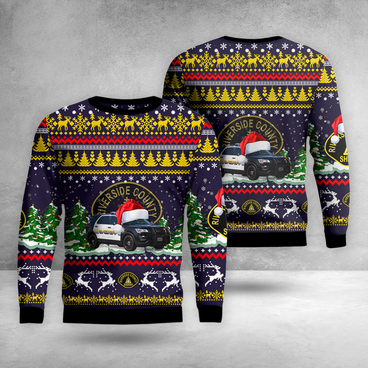 Riverside County, California, Riverside County Sheriff Department Christmas Sweater