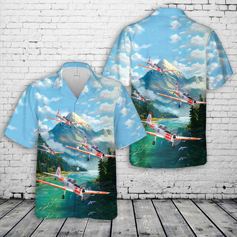 Royal Air Force Battle of Britain Memorial Flight de Havilland Chipmunks WG486 Hawaiian Shirt
