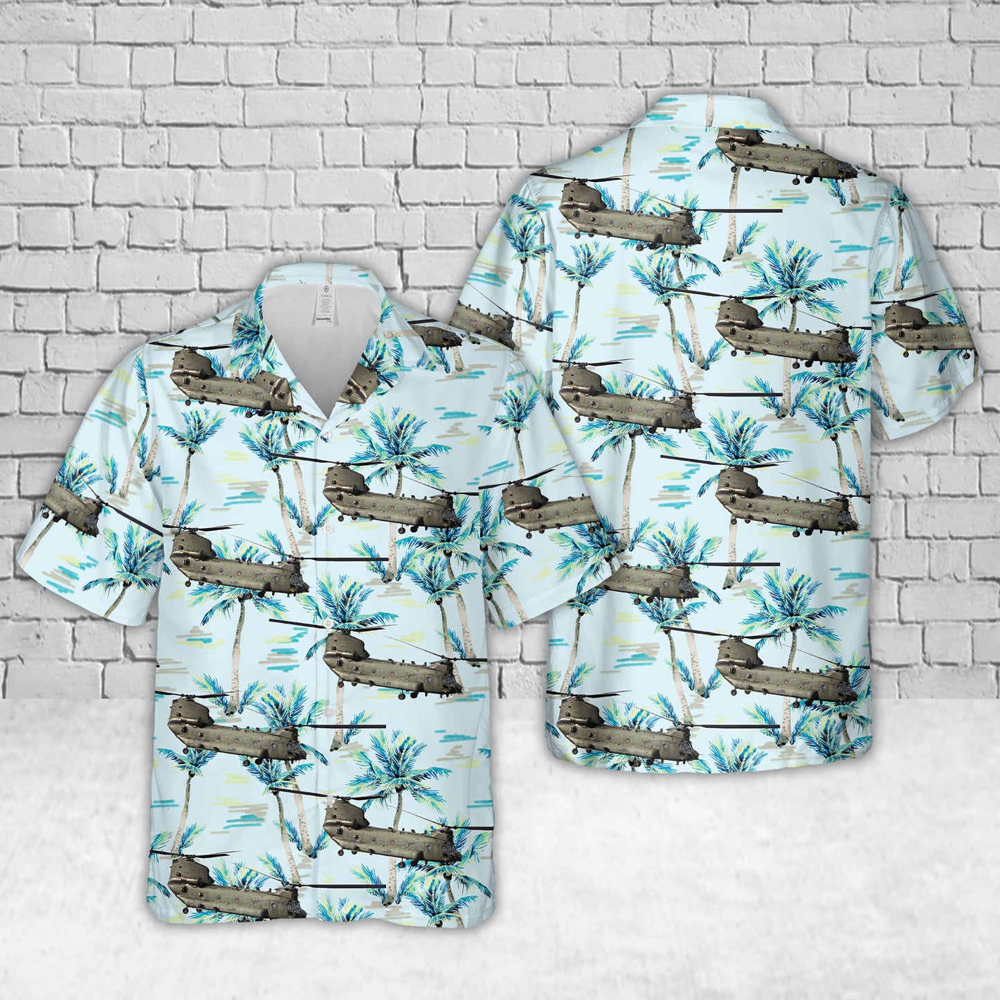 Royal Air Force Boeing Chinook HC2 (352) Hawaiian Shirt