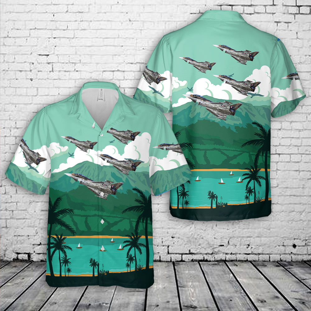 Royal Air Force Eurofighter Typhoon FGR.4 ZK349 - Battle of Britain Hawaiian Shirt