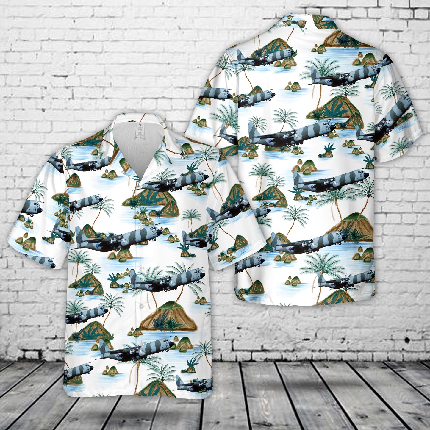 Royal Air Force Lockheed C-130K Hercules Hawaiian Shirt