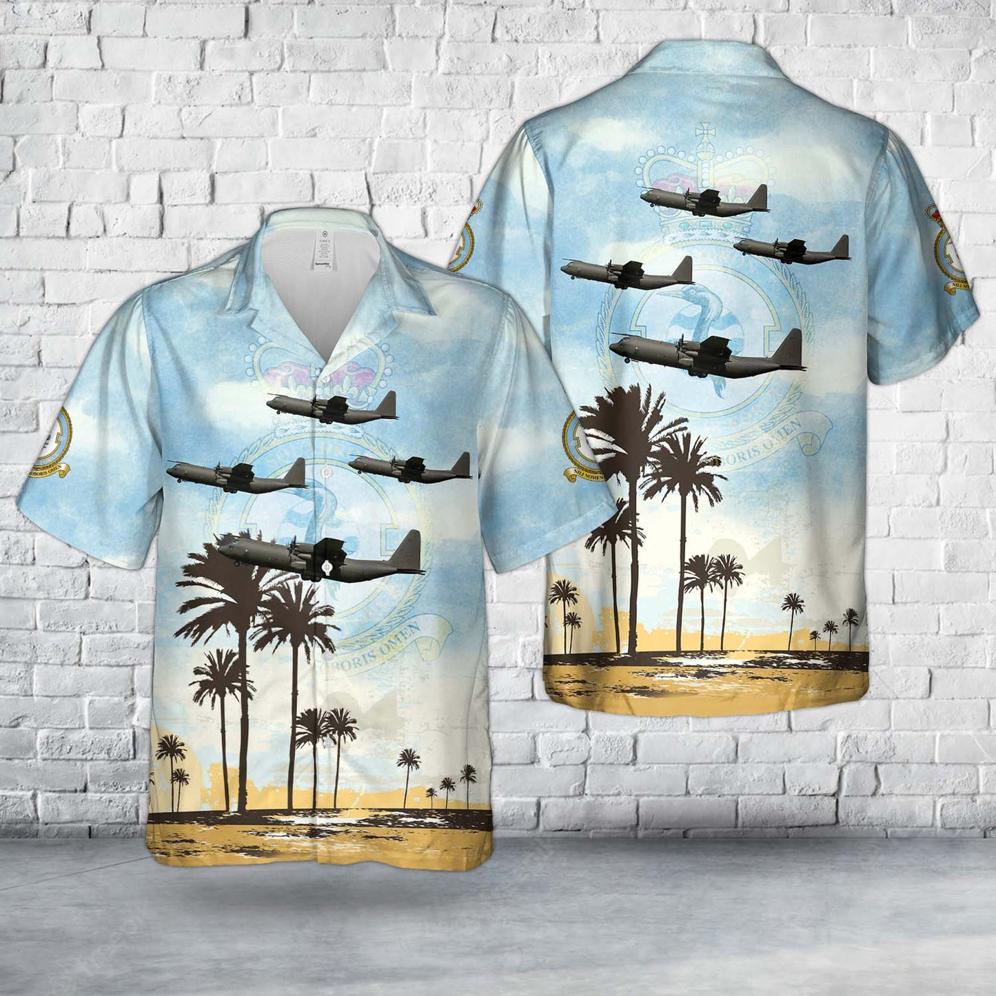 Royal Air Force Lockheed C-130K, Hercules C.3, XV294, 47 Squadron Hawaiian Shirt