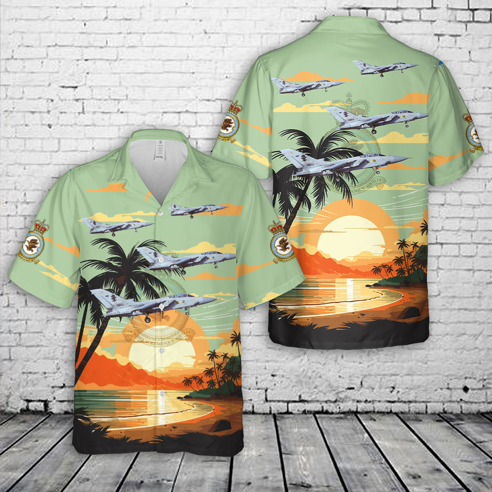Royal Air Force No. 11 Squadron RAF Panavia Tornado F3 Hawaiian Shirt