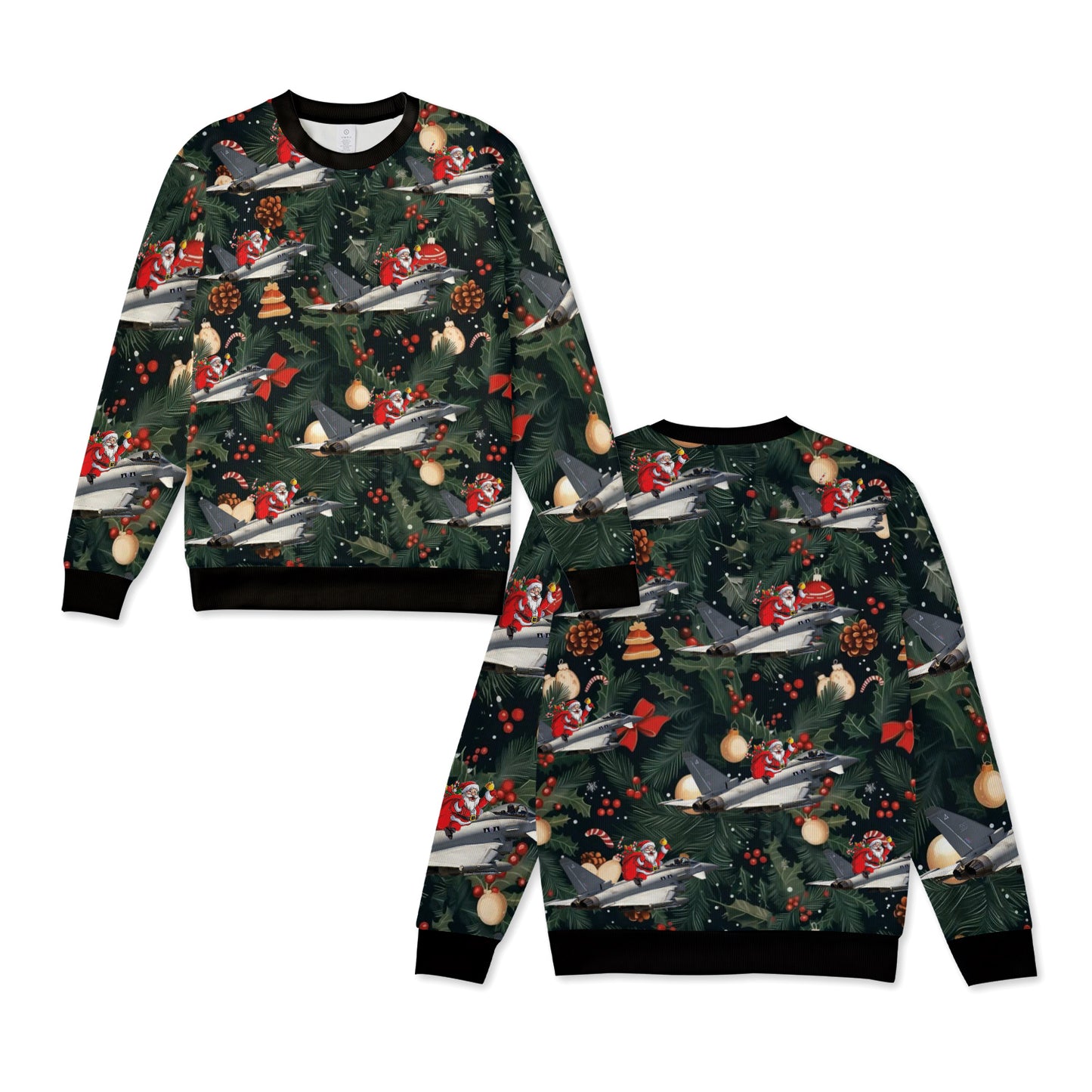 Royal Air Force No. 2 Squadron RAF Eurofighter Typhoon FGR4 ZK300 Knitted Sweater