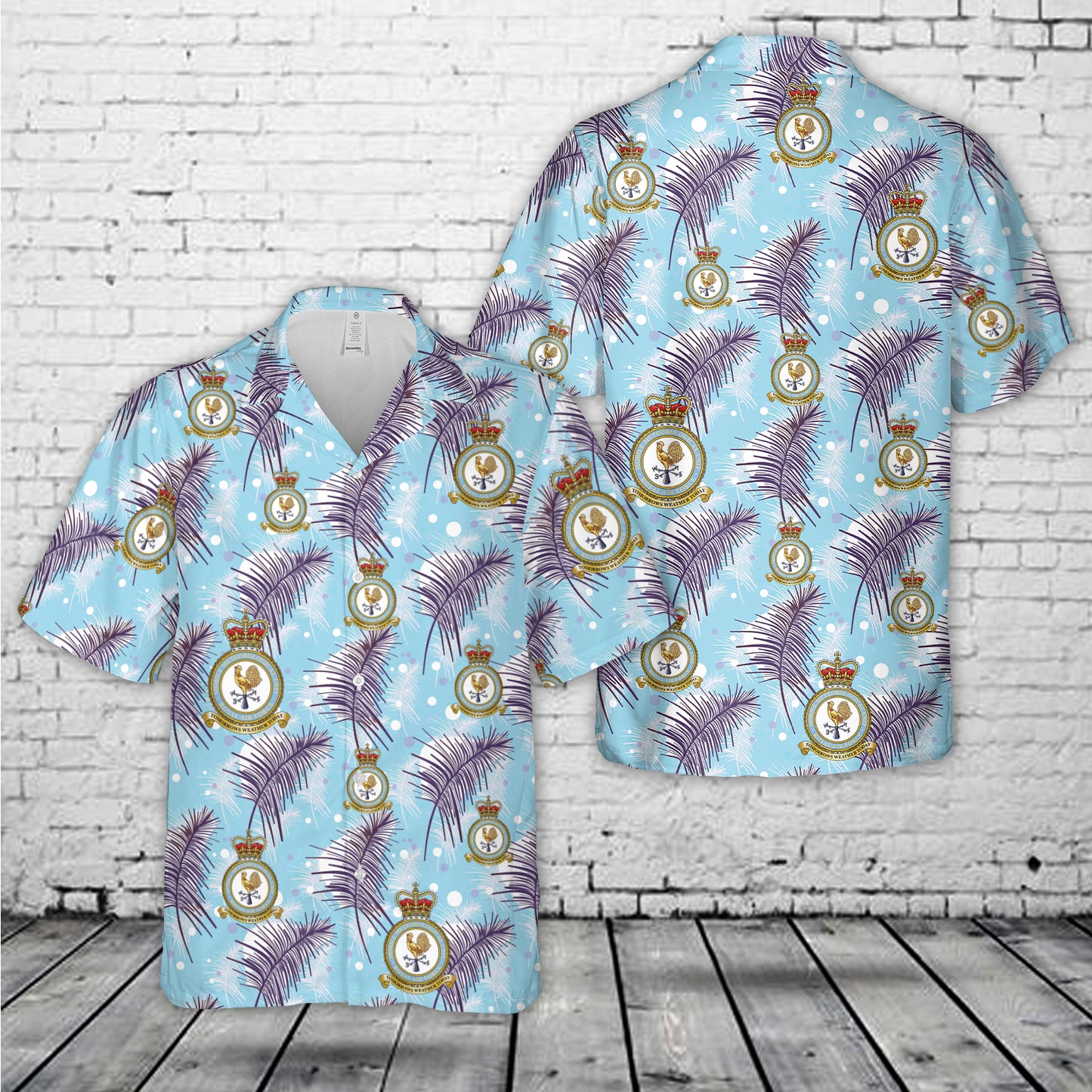 Royal Air Force Mobile Meteorological Unit (MMU) Hawaiian Shirt