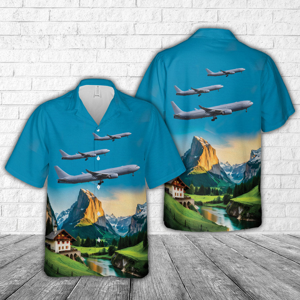 Royal Australian Air Force Airbus KC-30A Hawaiian Shirt