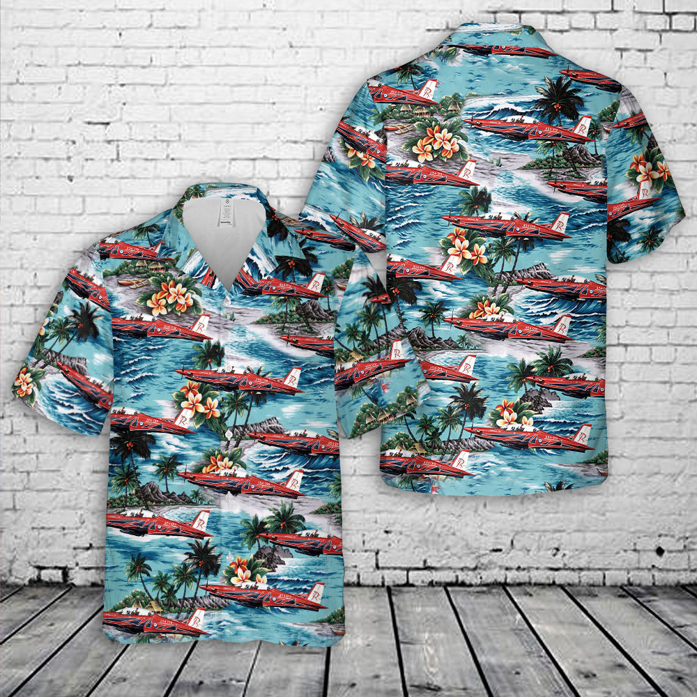 Royal Australian Air Force Roulette Pilatus PC-21 Hawaiian Shirt