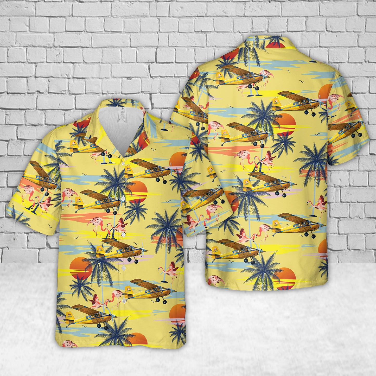 Royal Canadian Air Cadets Bellanca 8GCBC Scout Hawaiian Shirt