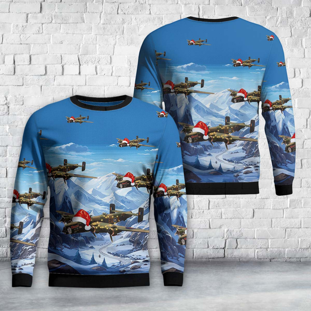 Royal Canadian Air Force Halifaxes Christmas Sweater