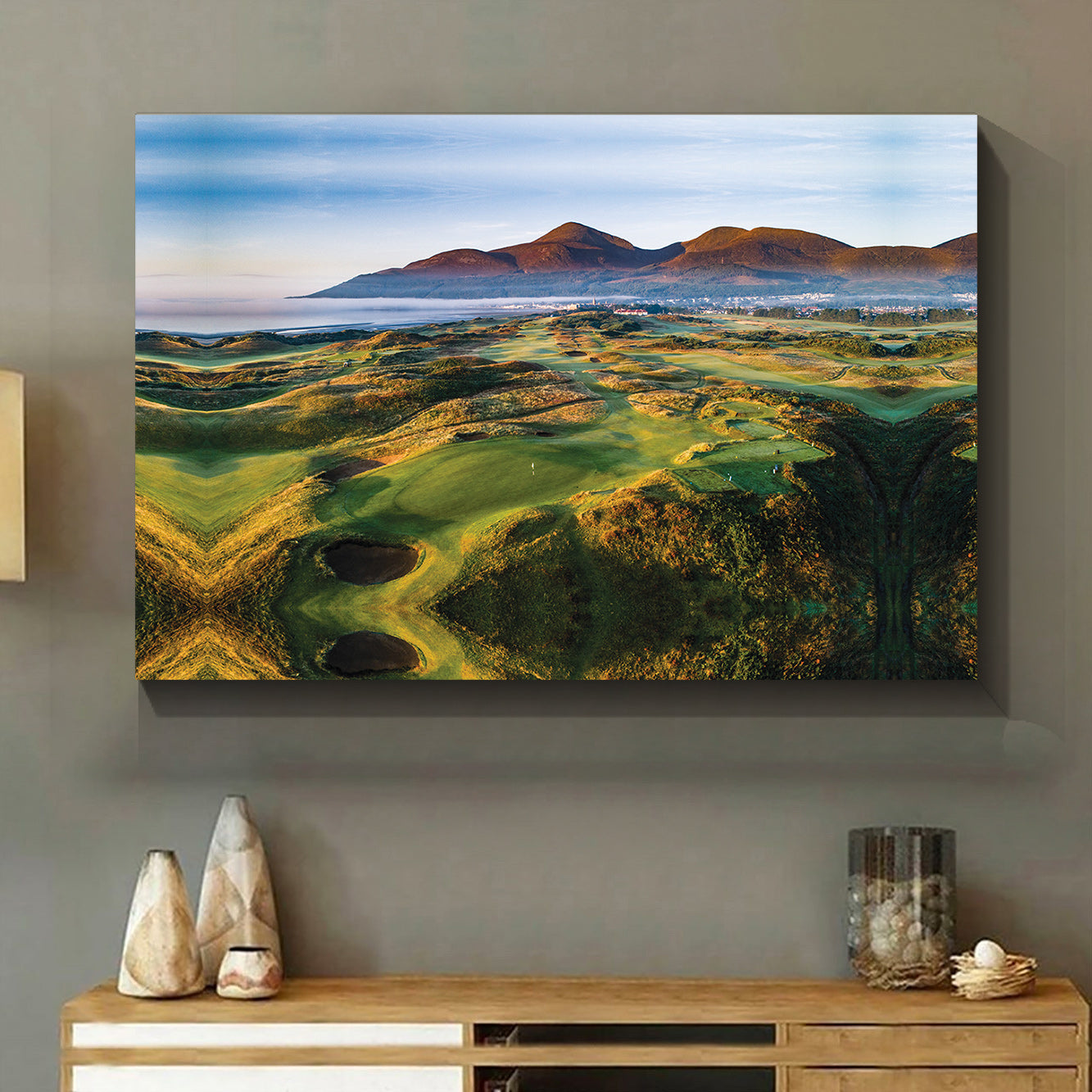 Royal County DowRoyal County Down Golf Club, Northern Ireland Canvas