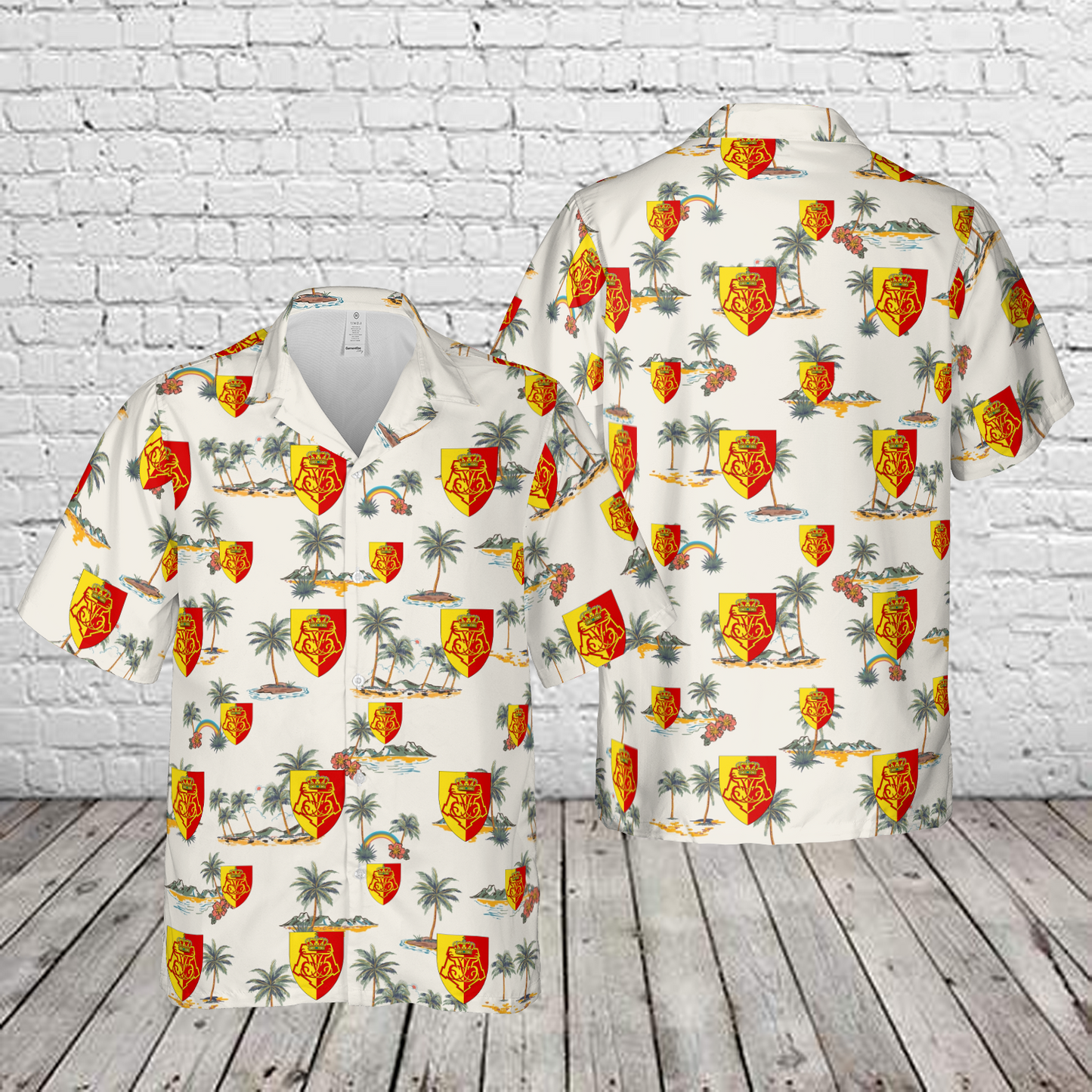 Royal Danish Army, Danish Life Regiment infantry regiment Hawaiian Shirt