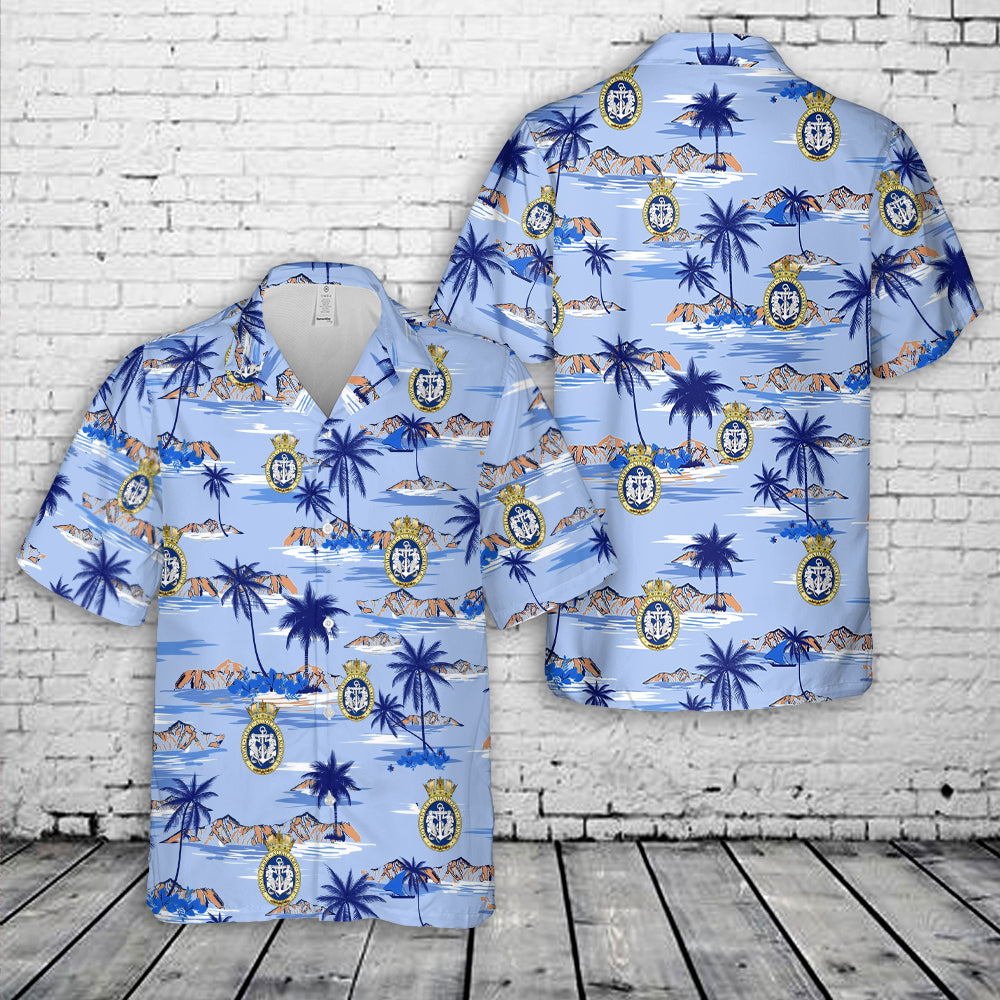 Royal Fleet Auxiliary (RFA) Hawaiian Shirt