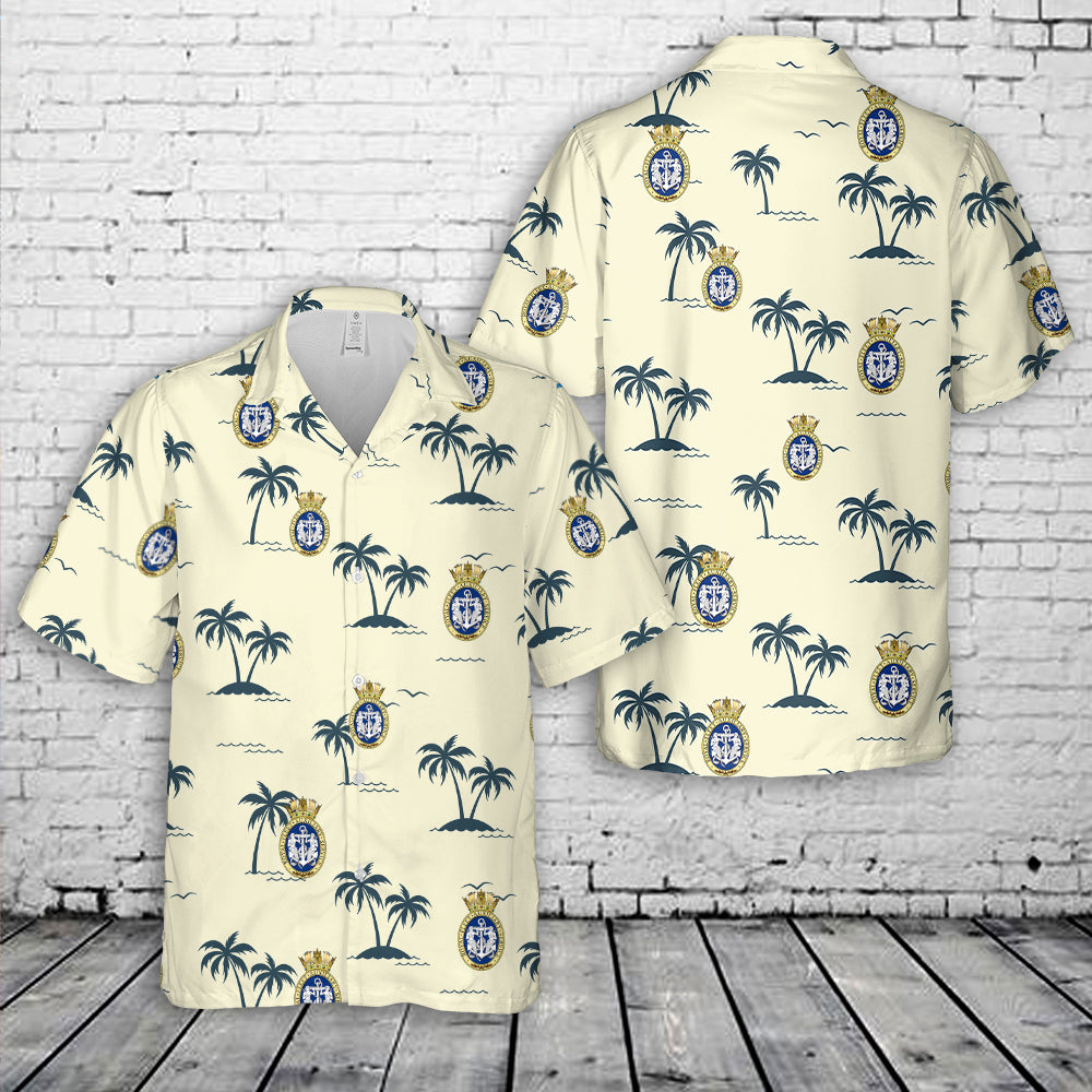 Royal Fleet Auxiliary (RFA) Hawaiian Shirt