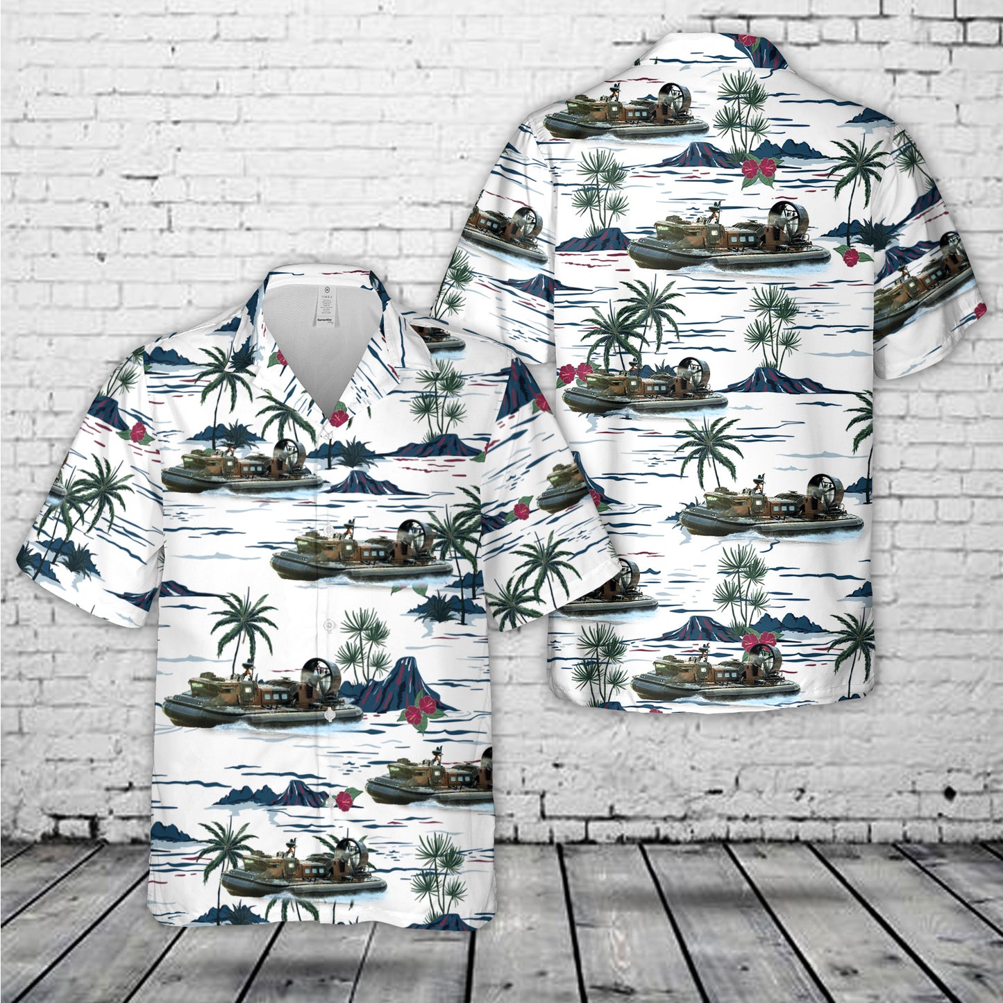 Royal Marines LCAC(L) Hawaiian Shirt
