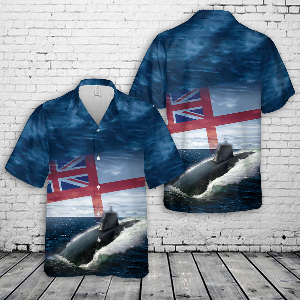 Royal Navy Dreadnought-class submarine Hawaiian Shirt
