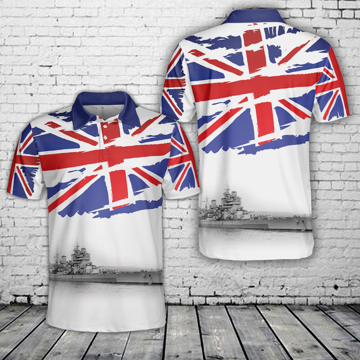 Royal Navy HMS Anson (79) Polo Shirt