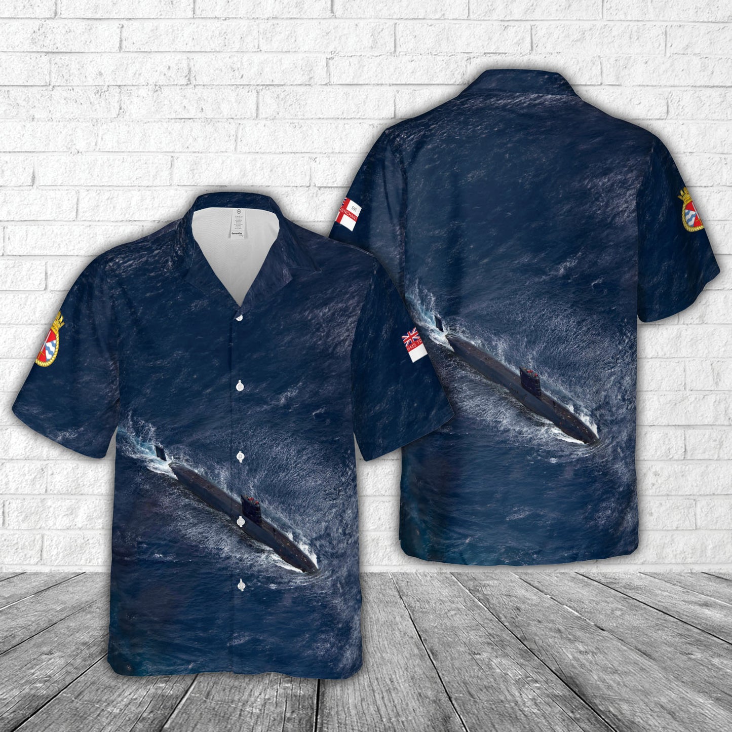 Royal Navy HMS Trenchant (S91) Hawaiian Shirt