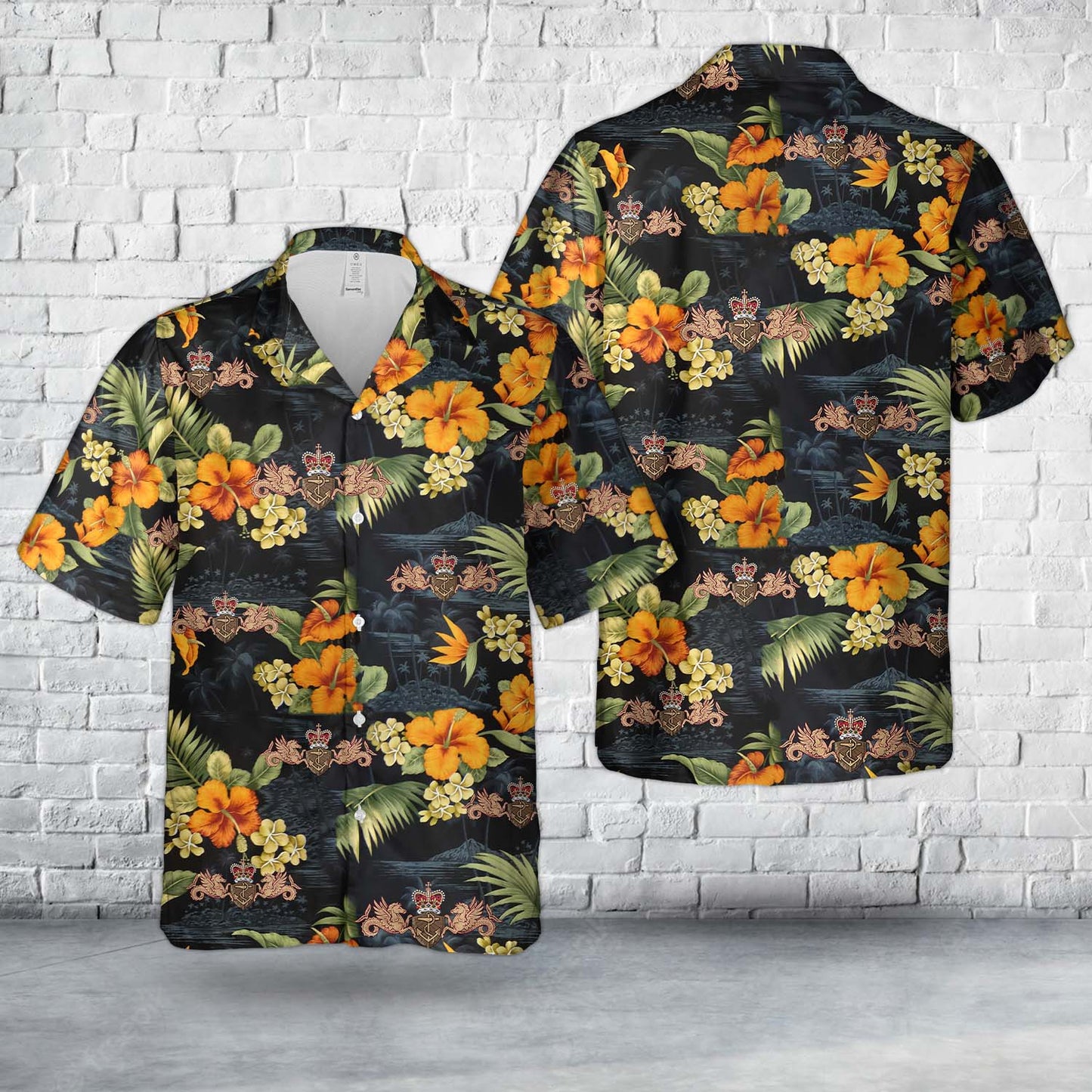 Royal Navy Surface Fleet Hawaiian Shirt