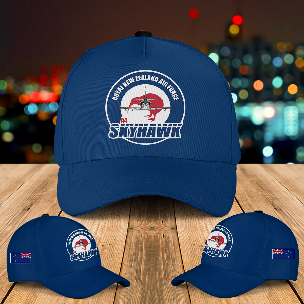 Royal New Zealand Air Force A-4 Skyhawk Baseball Cap