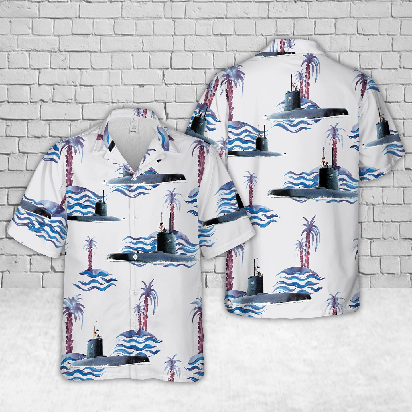 Royal Norwegian Navy S303 HNoMS Utvaer Hawaiian Shirt
