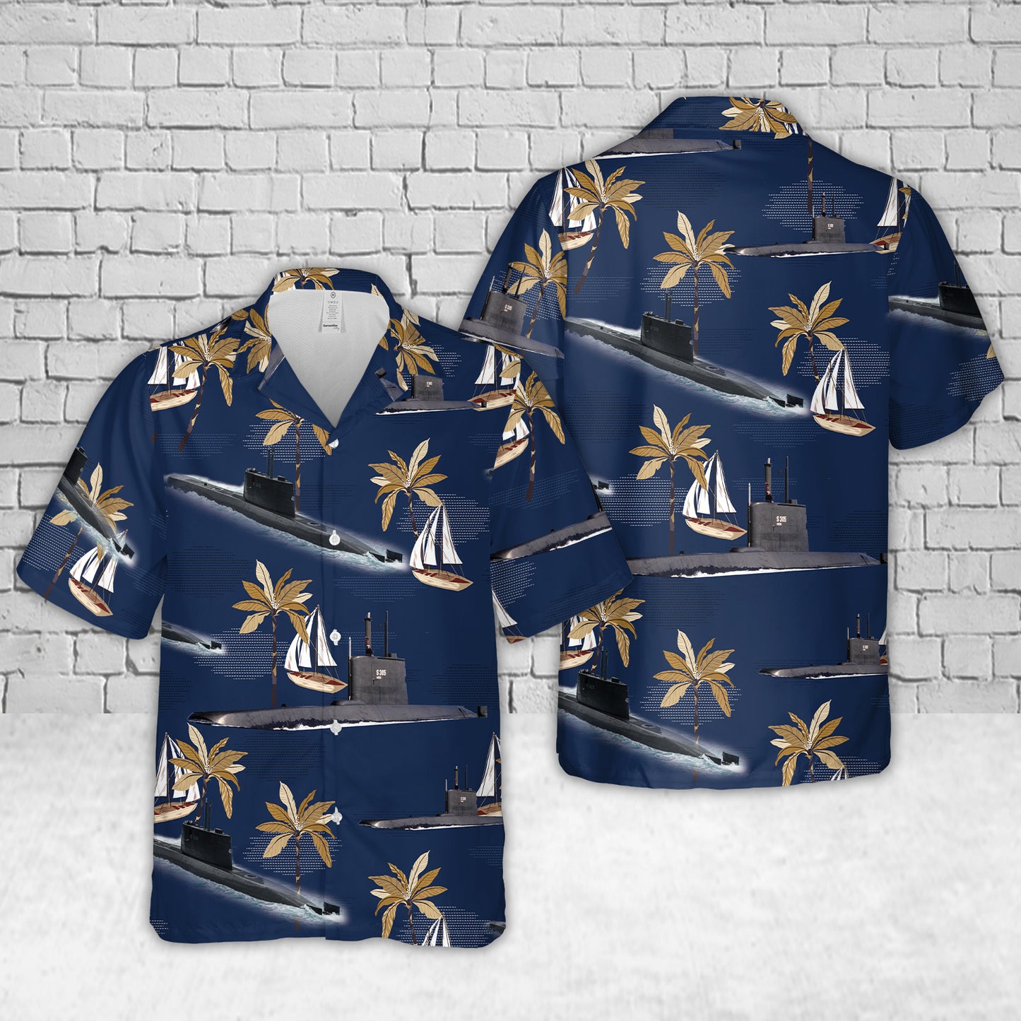 Royal Norwegian Navy S 305 HNoMS Uredd Hawaiian Shirt