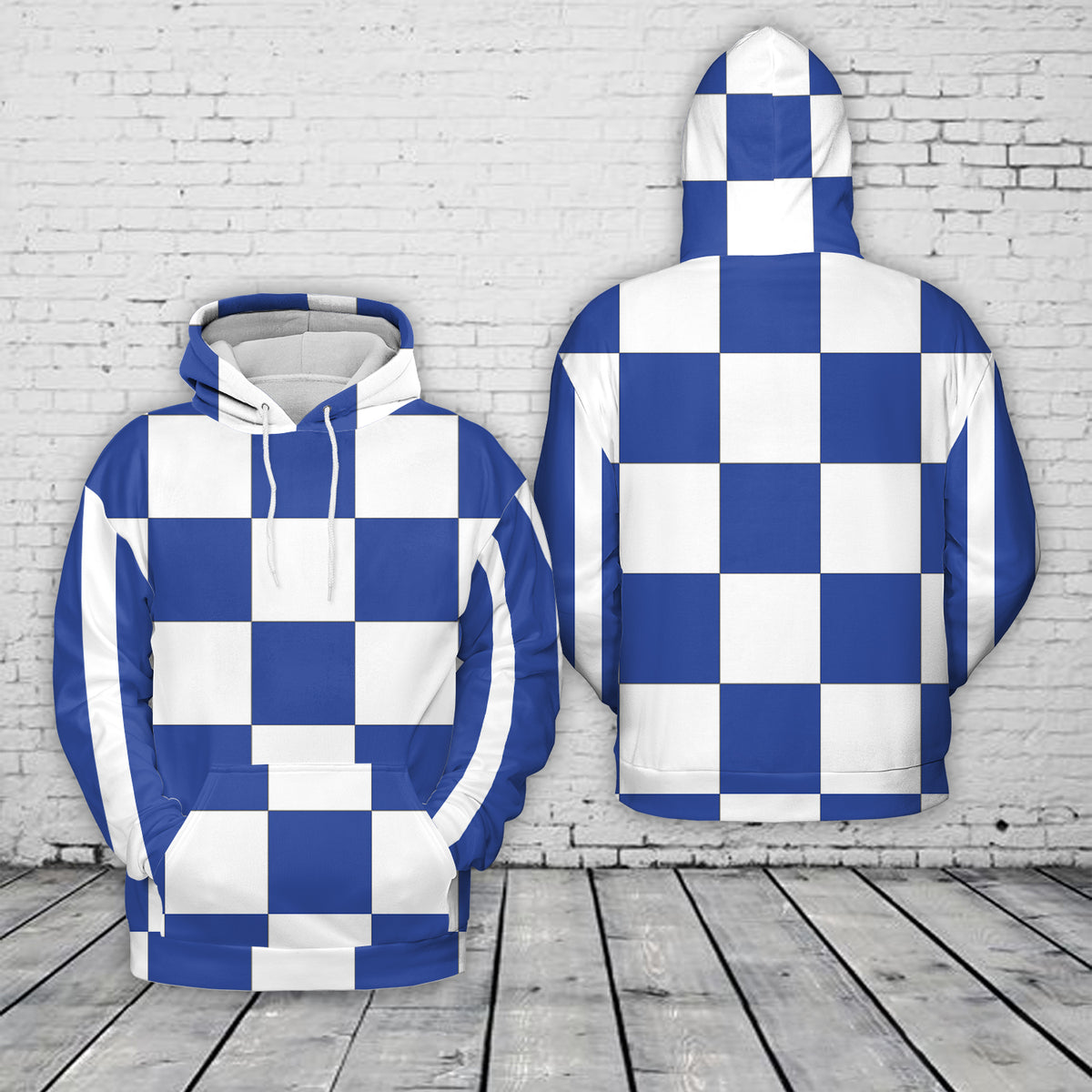SECRETARIAT - 1973 Kentucky Derby Jockey Silks 3D Hoodie