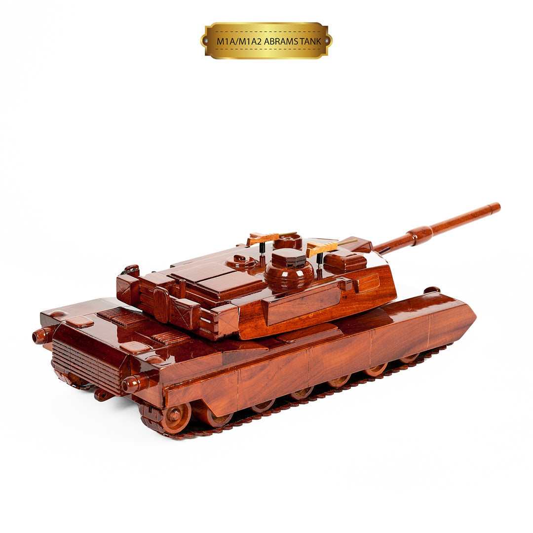M1A/M1A2 Abrams Tank Wooden Model