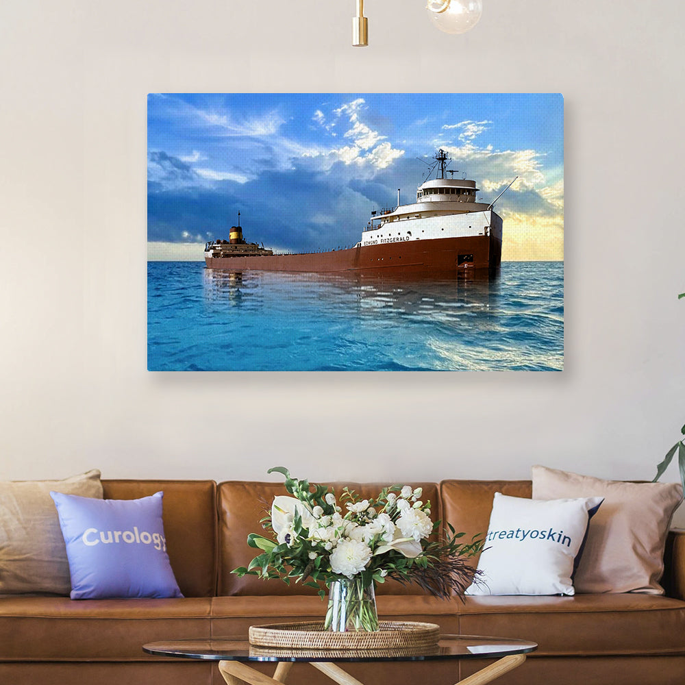 SS Edmund Fitzgerald Canvas