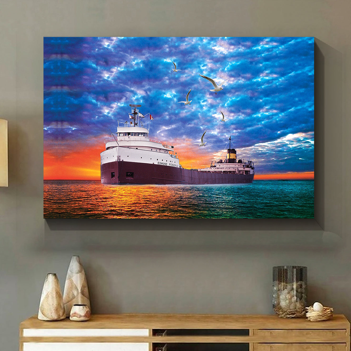 SS Edmund Fitzgerald Canvas
