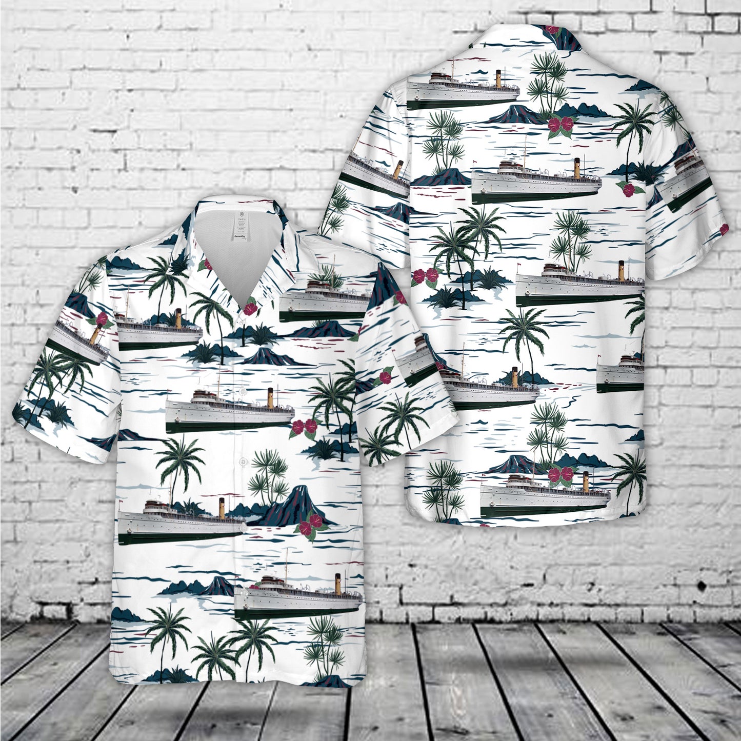 SS Keewatin Regular Fit Hawaiian Shirt