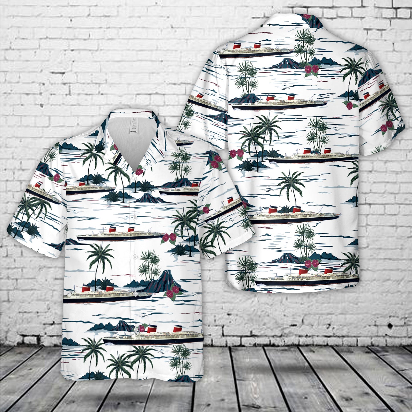 SS United States Conservancy Hawaiian Shirt
