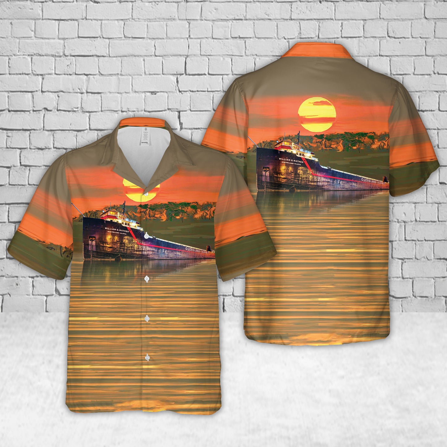 SS William G. Mather (1925) Hawaiian Shirt